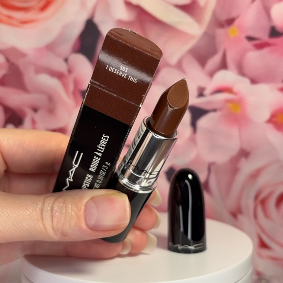 MAC Cosmetics Lustreglass Lipstick - I Deserve This - Picture 5 of 6
